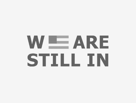 We are still in logo